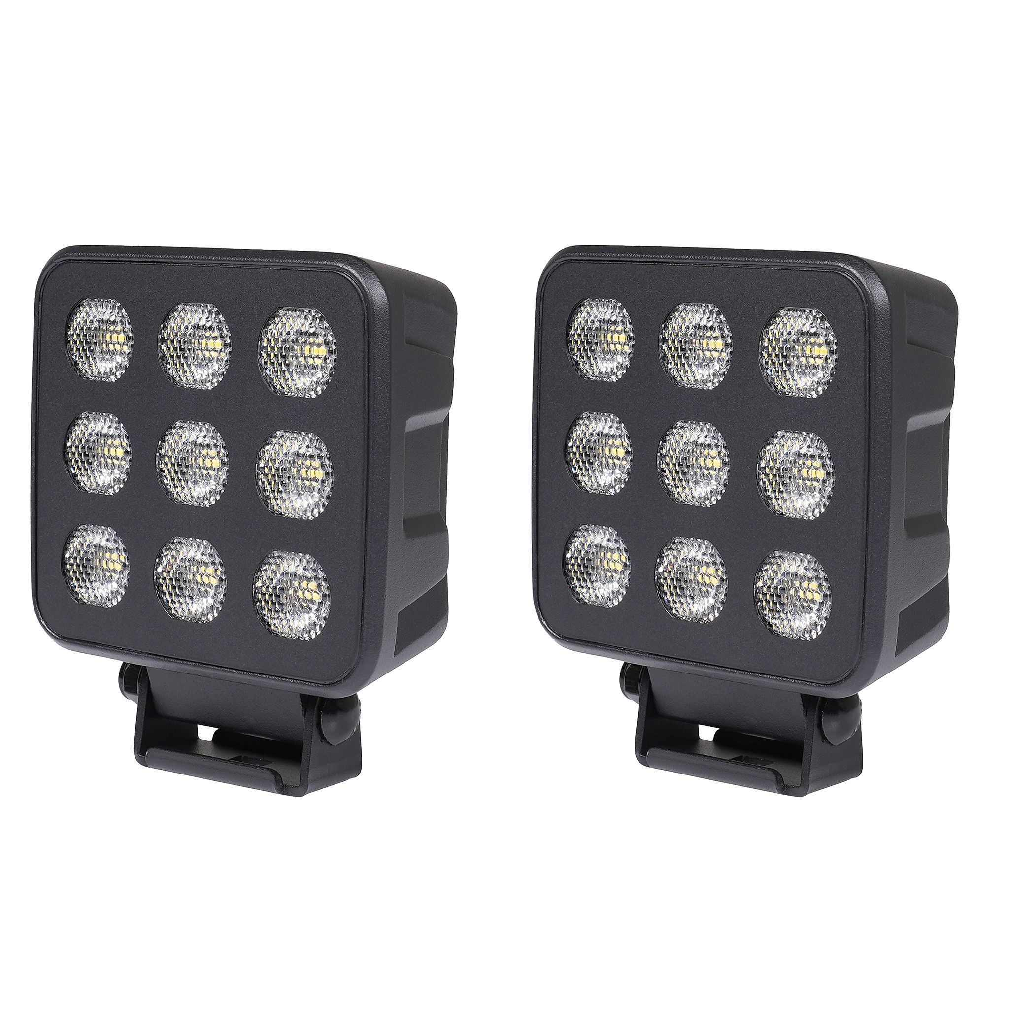 Worklight Purelux Black Raven 50  11 cm / 90W / Wide, 2 pcs afbeelding