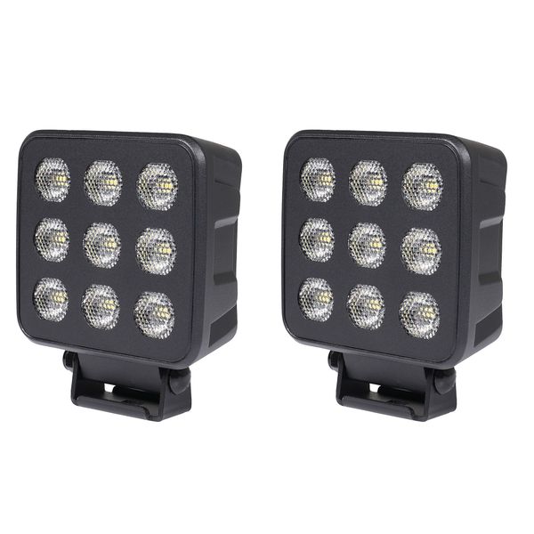Worklight Purelux Black Raven 50  11 cm / 50W / Wide, 2 pcs afbeelding