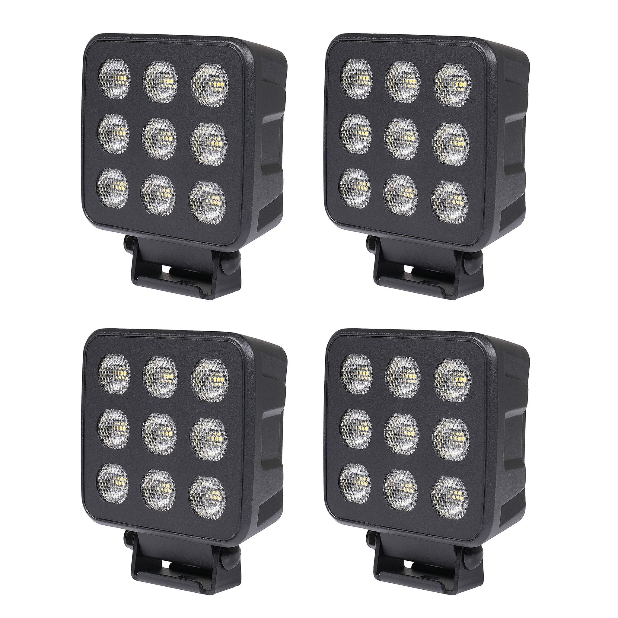 Worklight Purelux Black Raven 50  11 cm / 90W / Wide, 4 pcs afbeelding