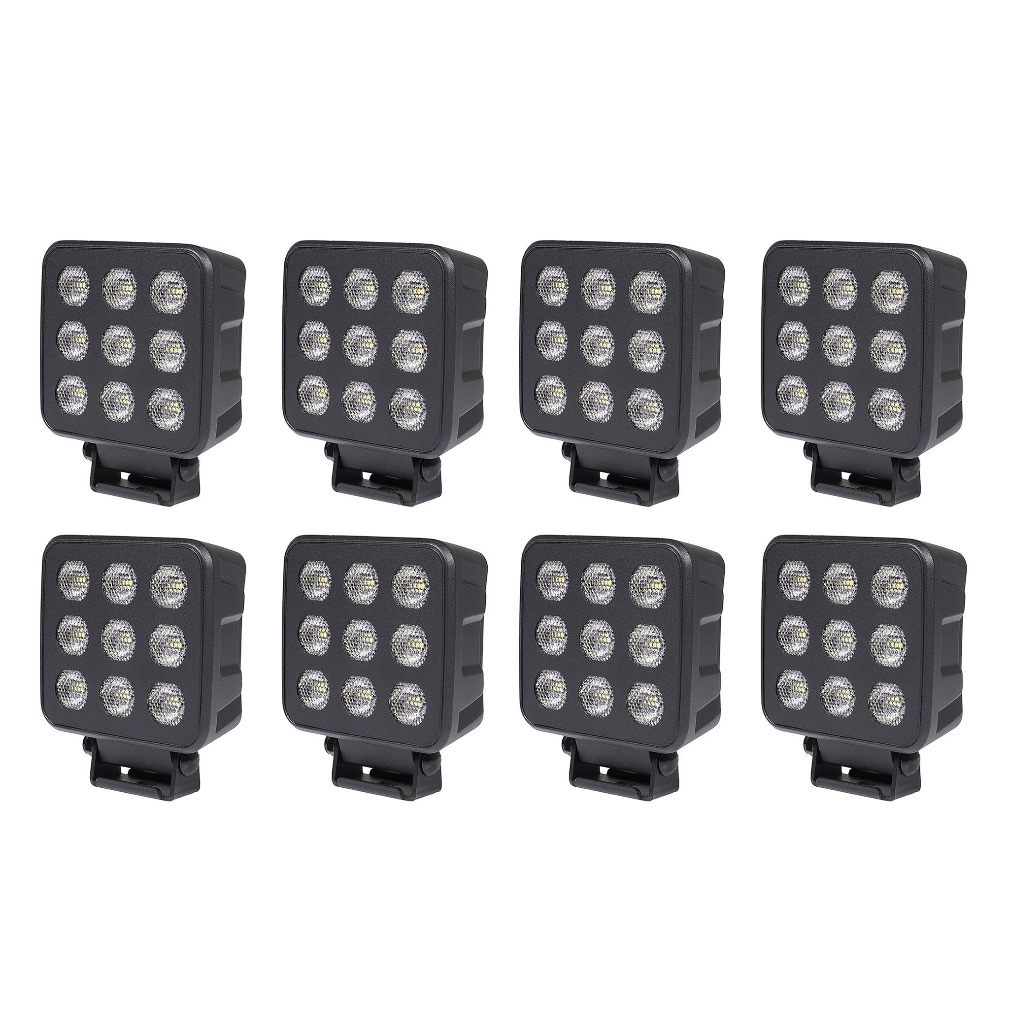 Worklight Purelux Black Raven 50  11 cm / 90W / Wide, 8 pcs afbeelding