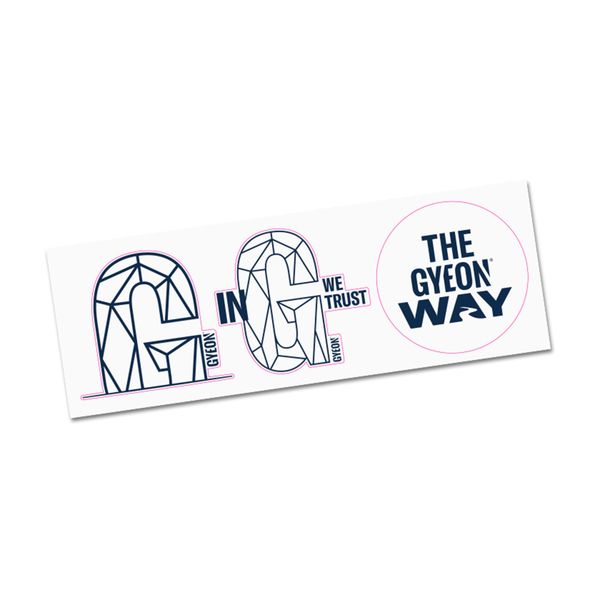 Dekalpaket Gyeon Stickers Set, Klistermärken Paket 4