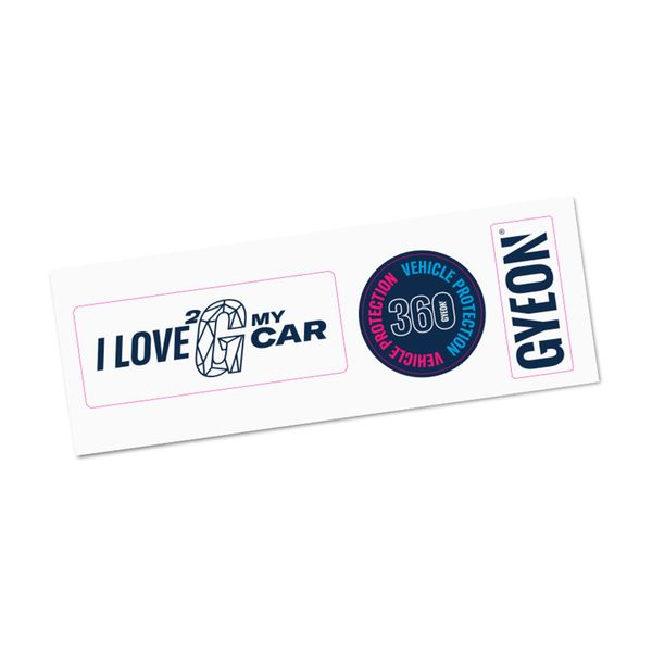 Dekalpaket Gyeon Stickers Set, Klistermärken Paket 5