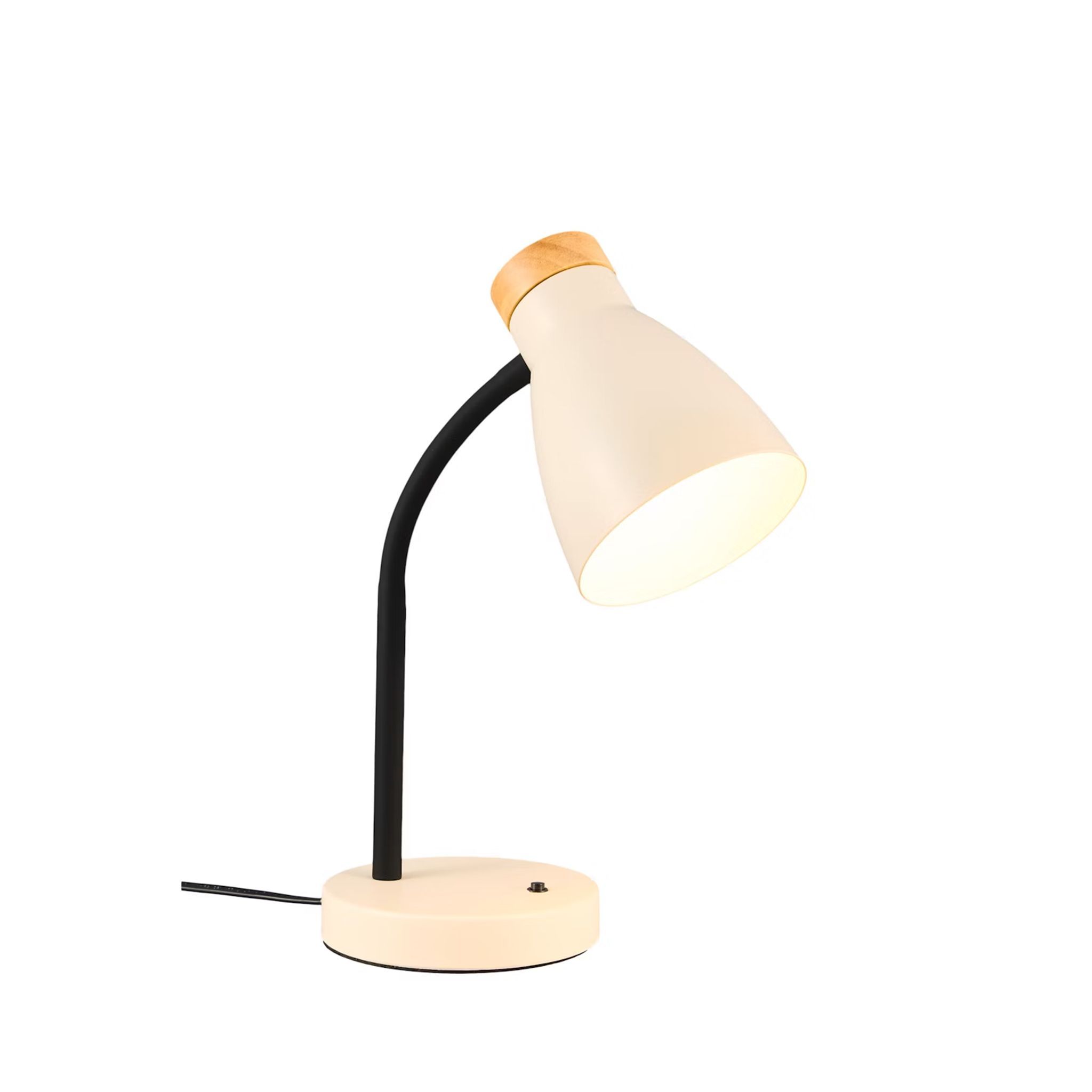 Pöytävalaisin Airam Anoom, E27, Beige