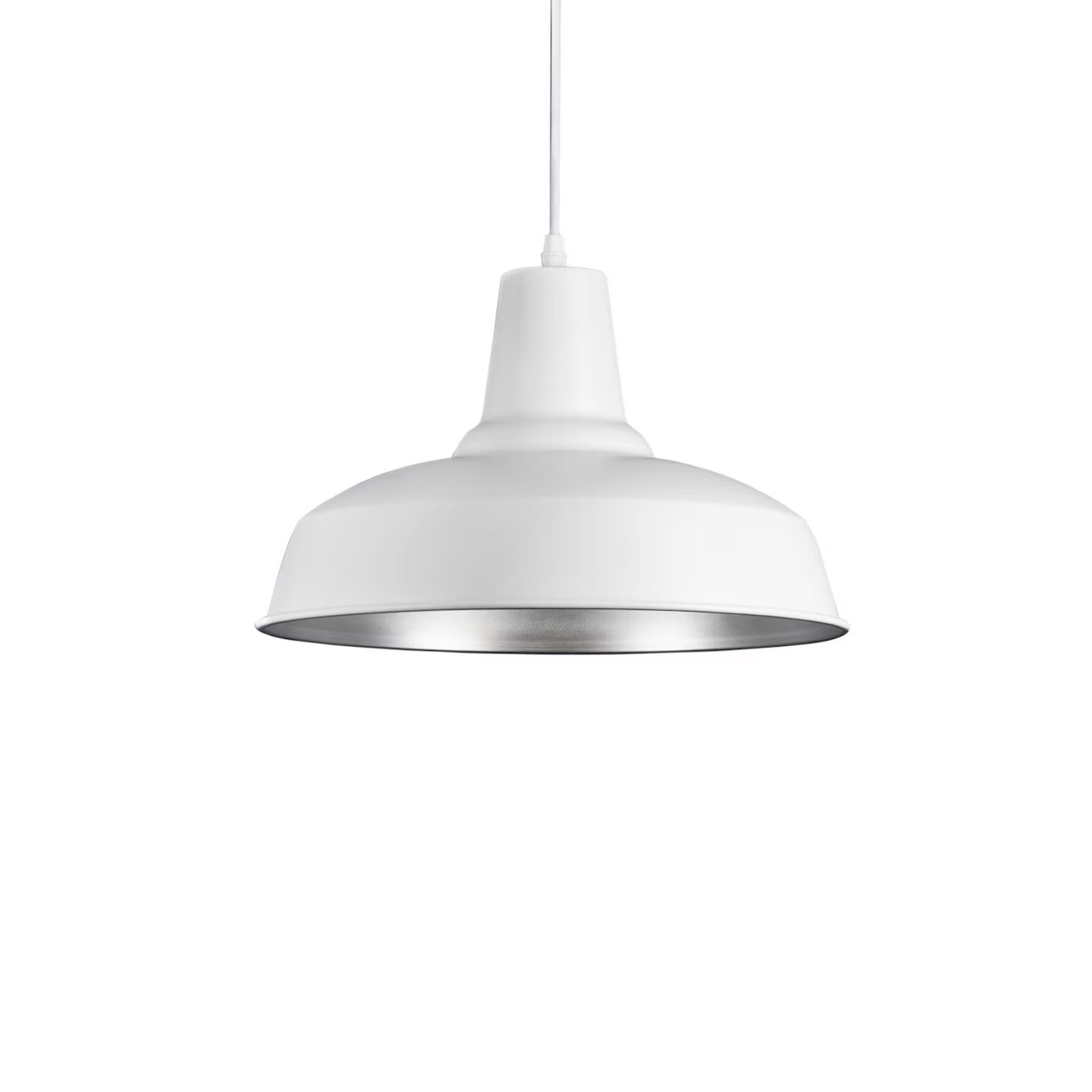 Riippuvalaisin Airam Loft 35, E27, Valkoinen/Hopea