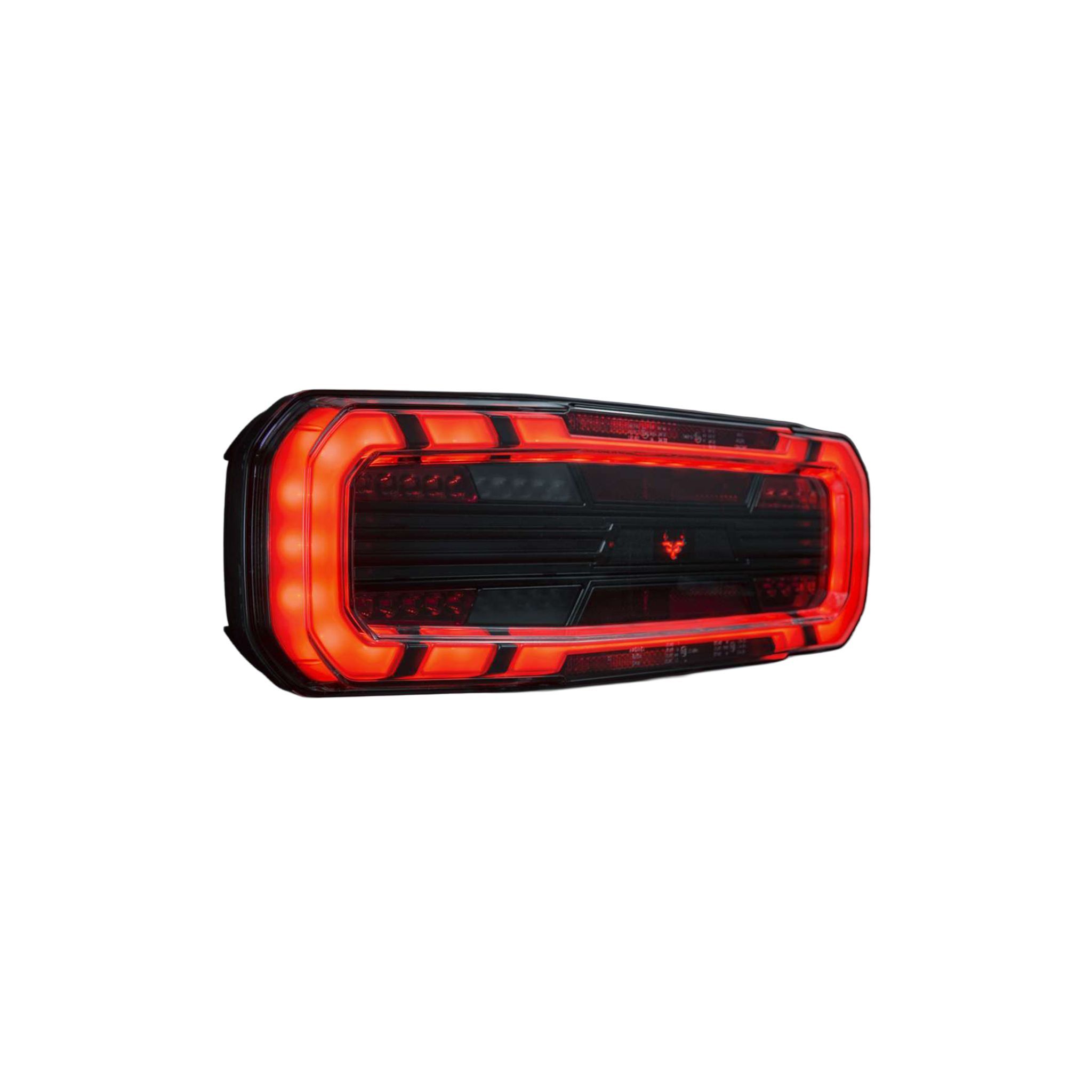 Tail light Strands Freedom Dark 5-function Trucks - 10/32V / 34W / 403 mm, Right afbeelding