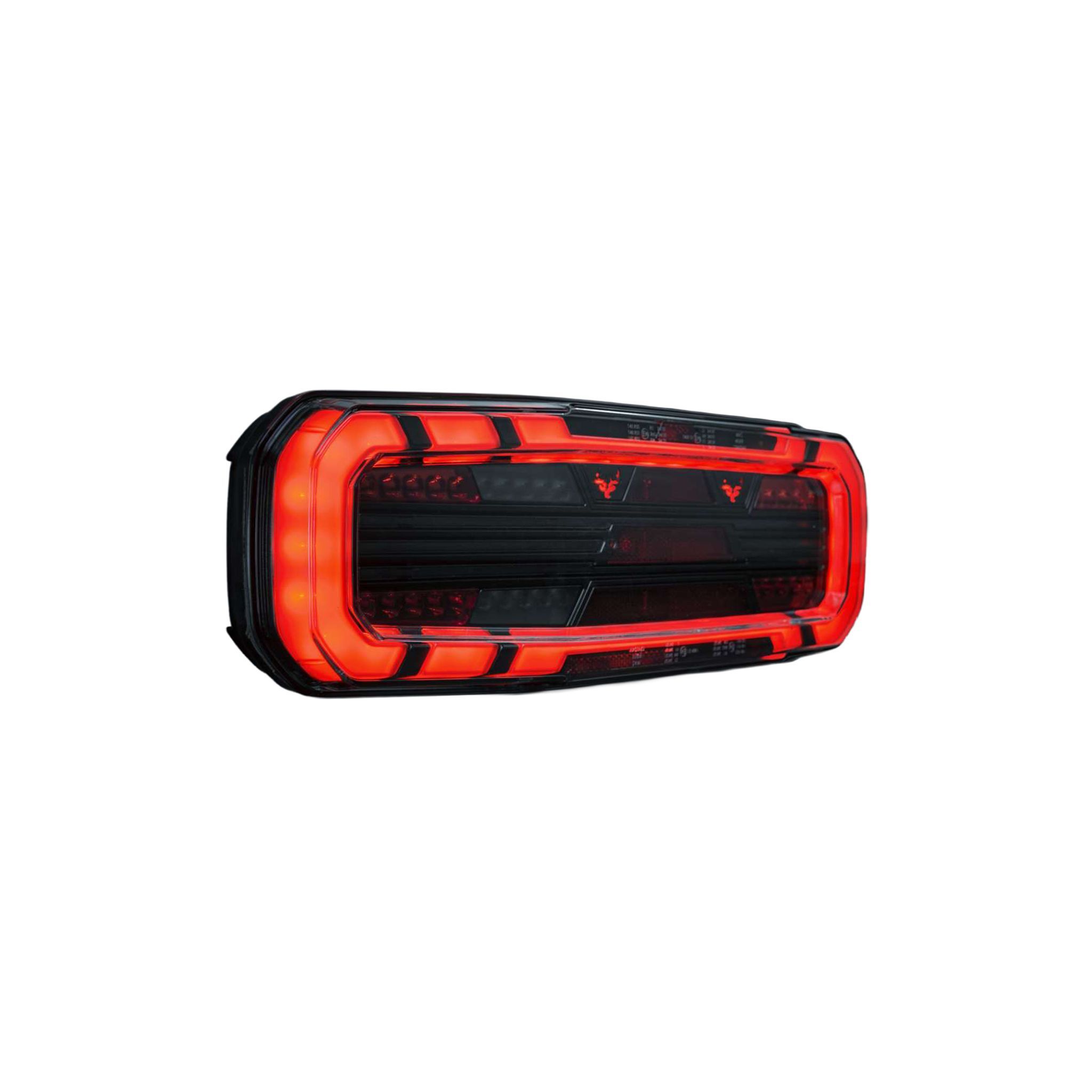 Tail light Strands Freedom Dark 5-function Trailers - 10/32V / 34W / 403 mm, Right afbeelding