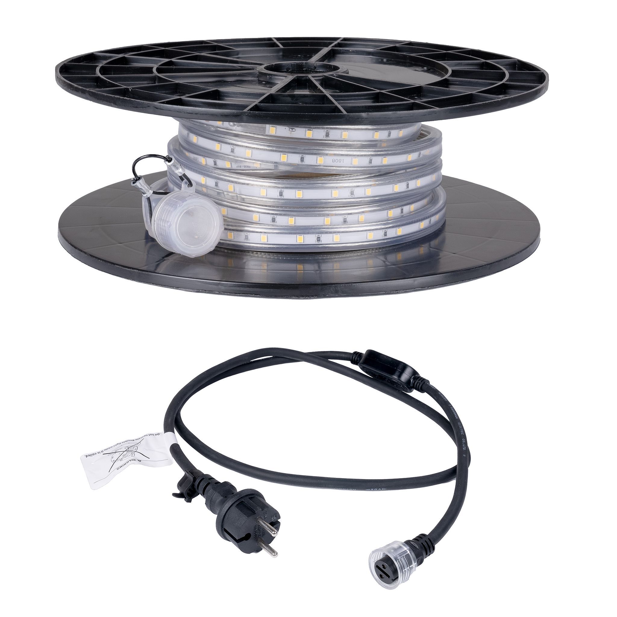 LED strip / Work light AGGE Lite 230V - 400 lm/m, 5 m, Strip with power cord (3000K) afbeelding