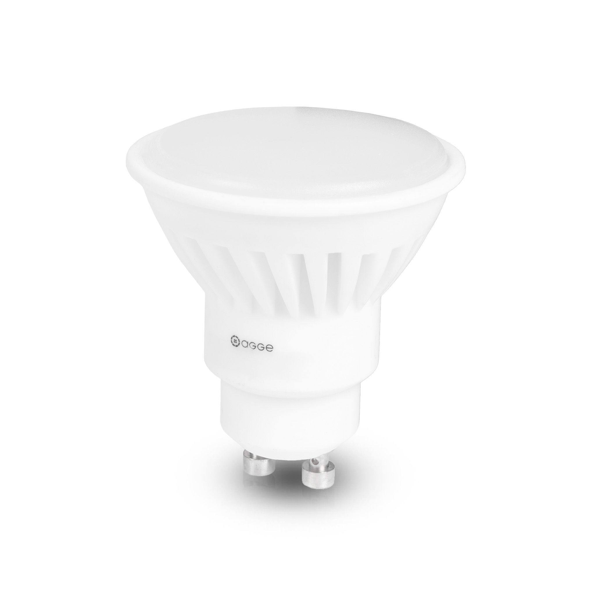 LED bulb AGGE Ceramic GU10 - 5W / Flood / Dimmable, 4000K afbeelding