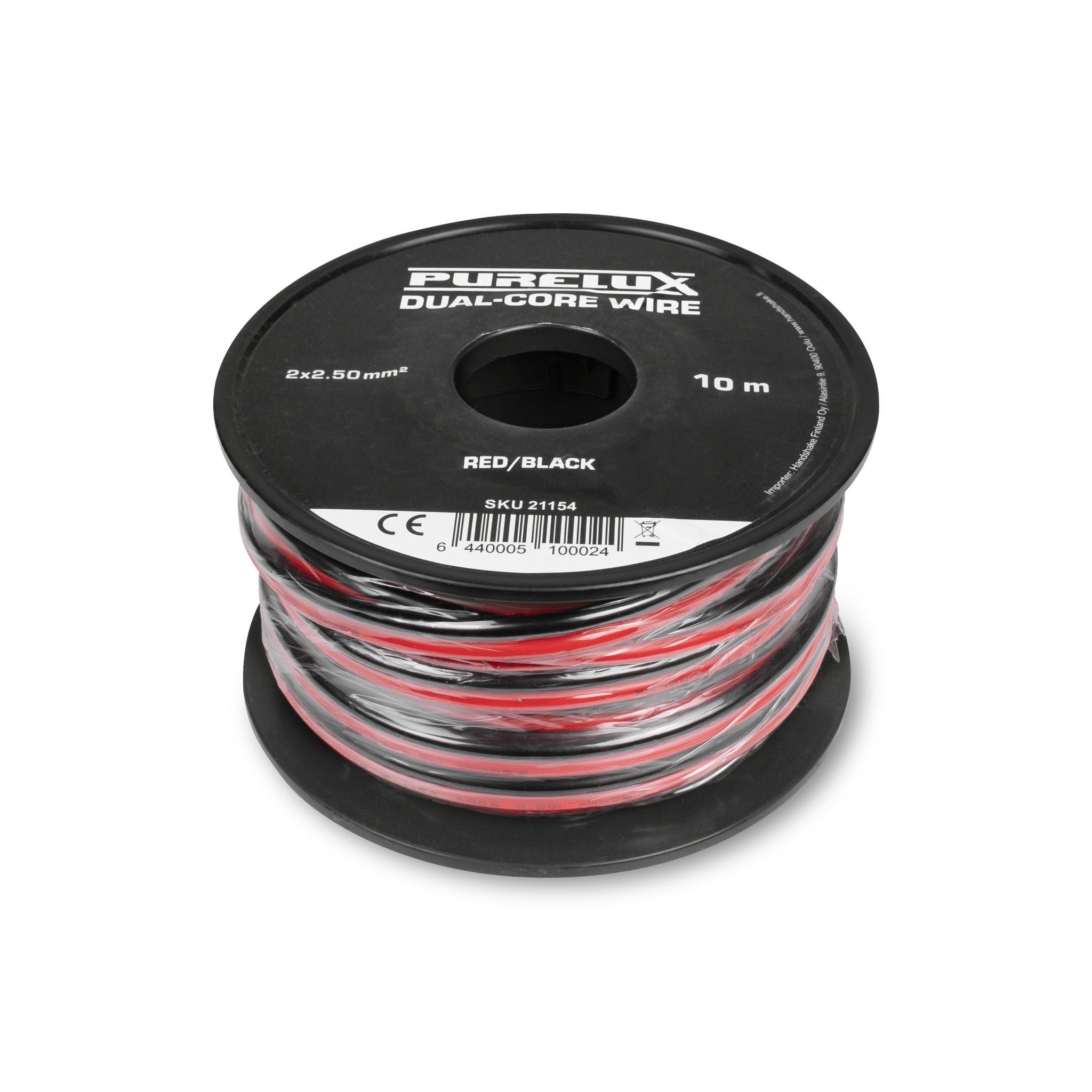 Sähköjohto Purelux Dual-Core Wire, 2.50 mm² / 10 m