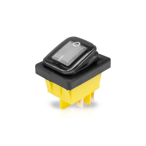 Brytare PURELUX On/Off HD Rocker Switch, Vit