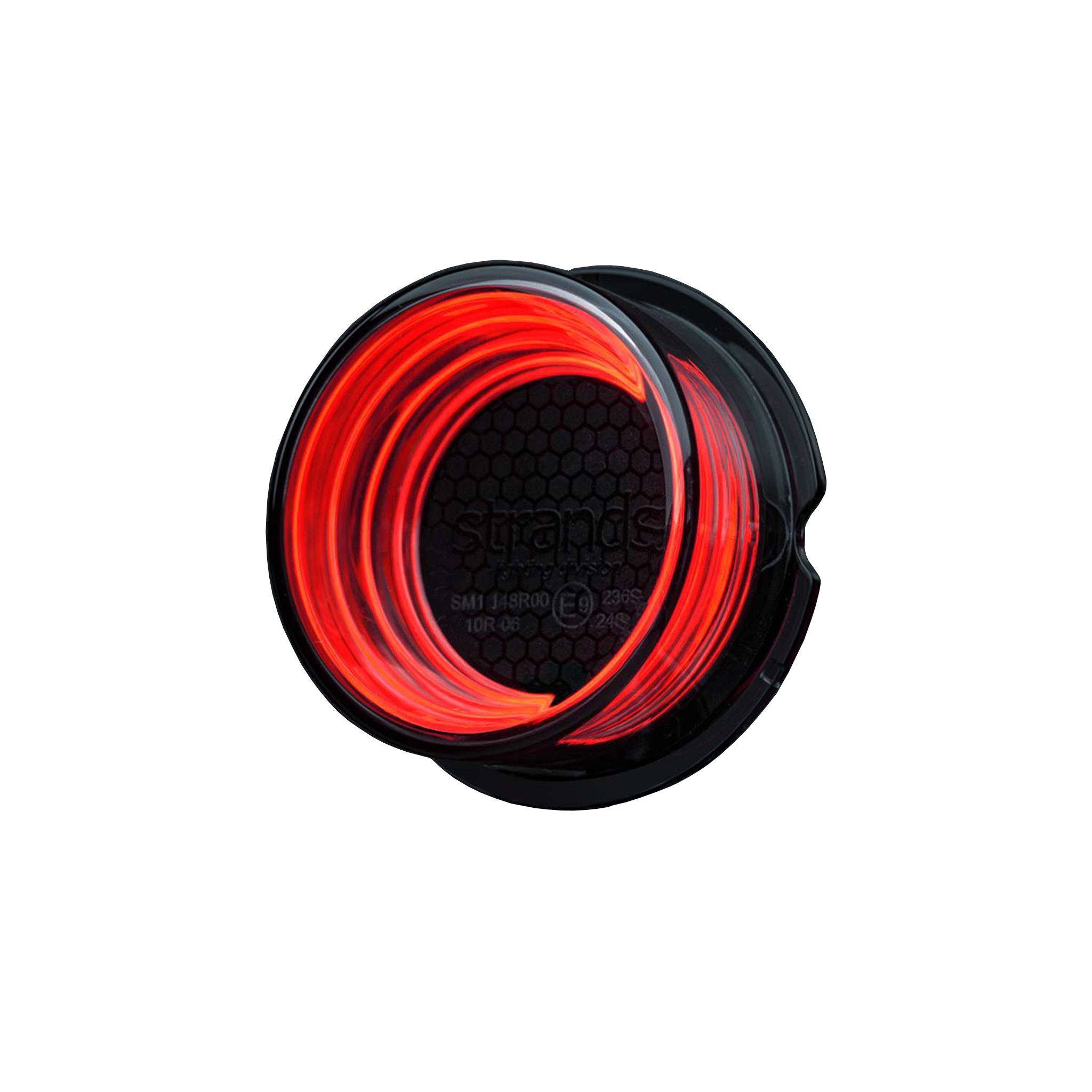 Marker light Strands FOR9T GEO - 12/24V / 5W / 70 mm, Red