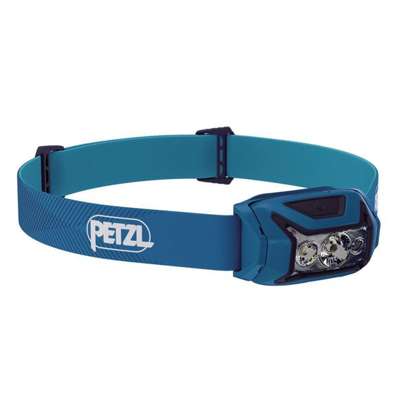 Hodelykt Petzl Actik - 450 lm / 3 x AAA, Bl&aring;