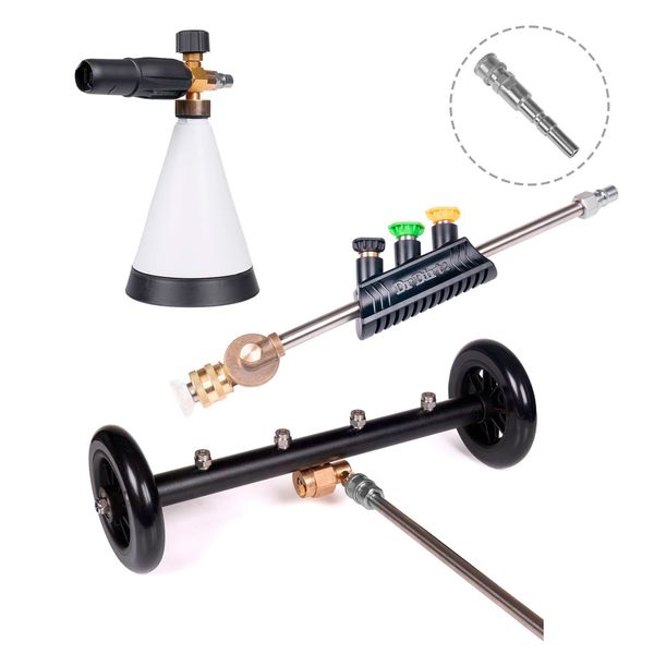 Tillbehörssats för högtryckstvätt DR DIRT G3, SnapLock, Ergo / Nilfisk Quick Release (OKQ8)