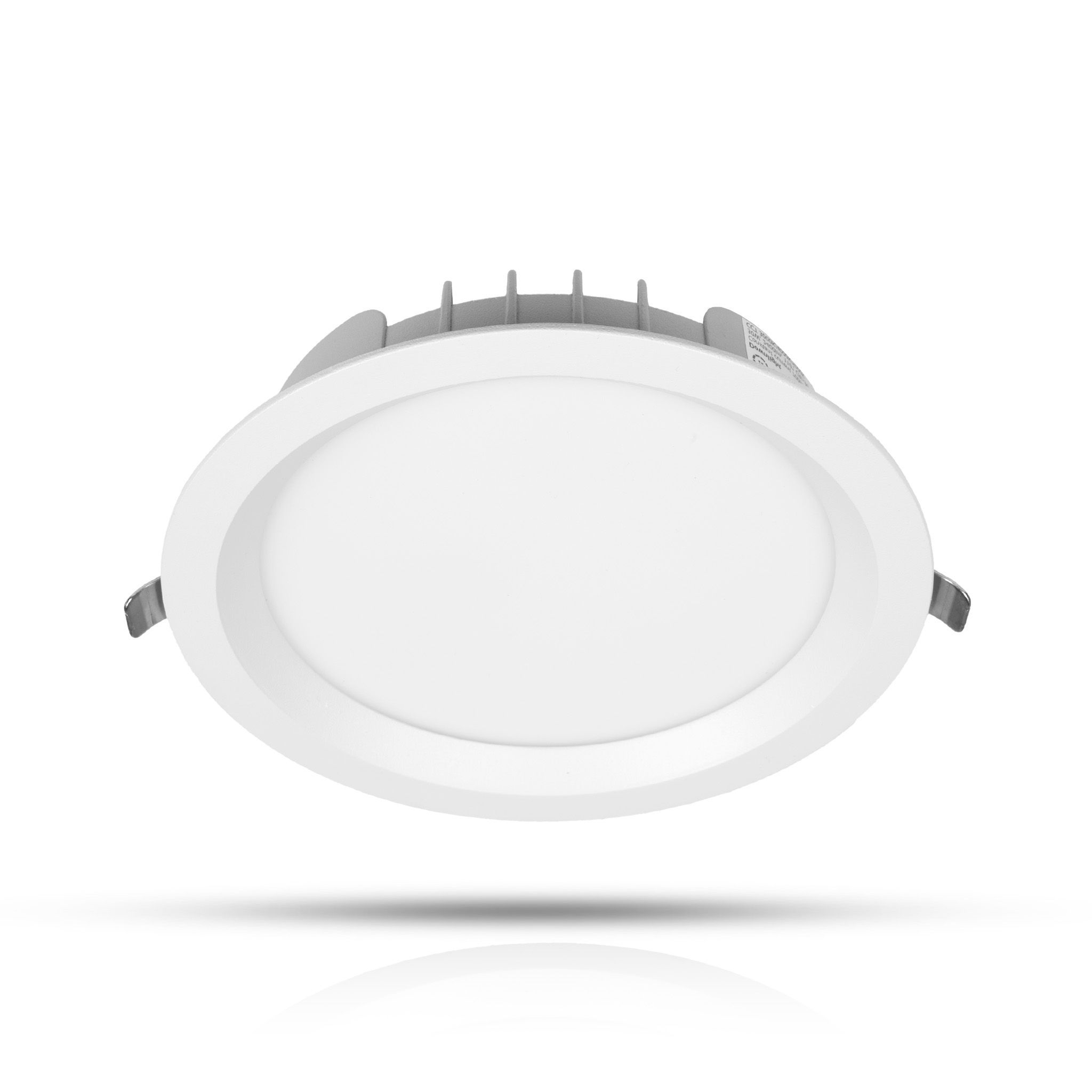 Alasvalo AGGE Round Flood Antiglare White - IP44 / CCT / Himmennettävä, 30W / 165 mm