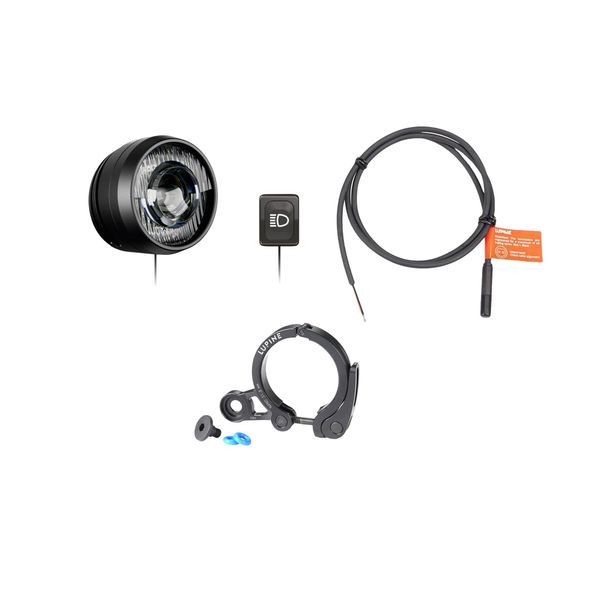 Elsykkellykt Lupine SL Nano F - 1000 lm, Shimano - 35 mm