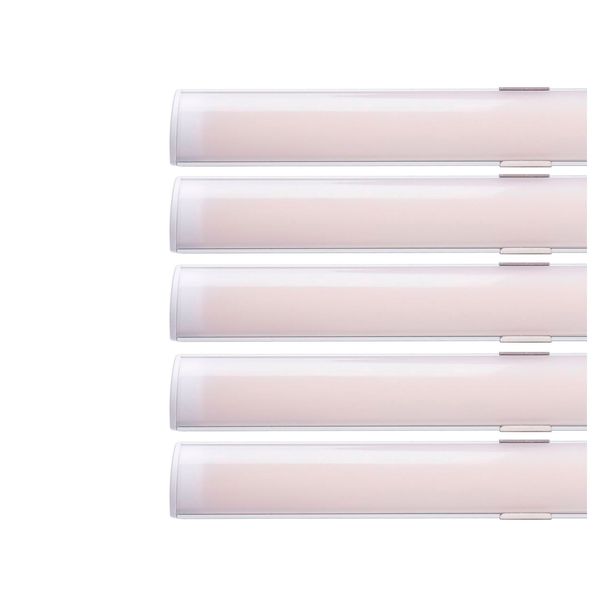 Aluminiumprofil för LED-list AGGE Corner, 5 st (200 cm)