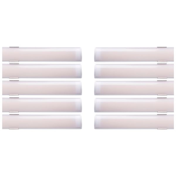 Aluminiumprofil för LED-list AGGE Corner, 10 st (200 cm)