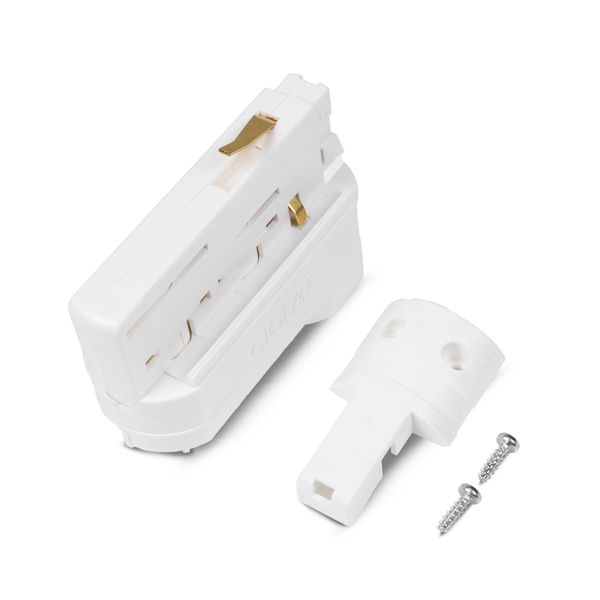 Valaisinkiskoadapteri GLOBAL TRAC Pendant Light Adapter, Pelkkä adapteri (Valkoinen)