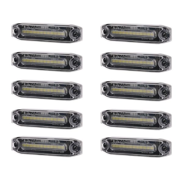 Positionsljus Purelux Spectre 12X - 12/24V / 6W / 102 mm, 10 st