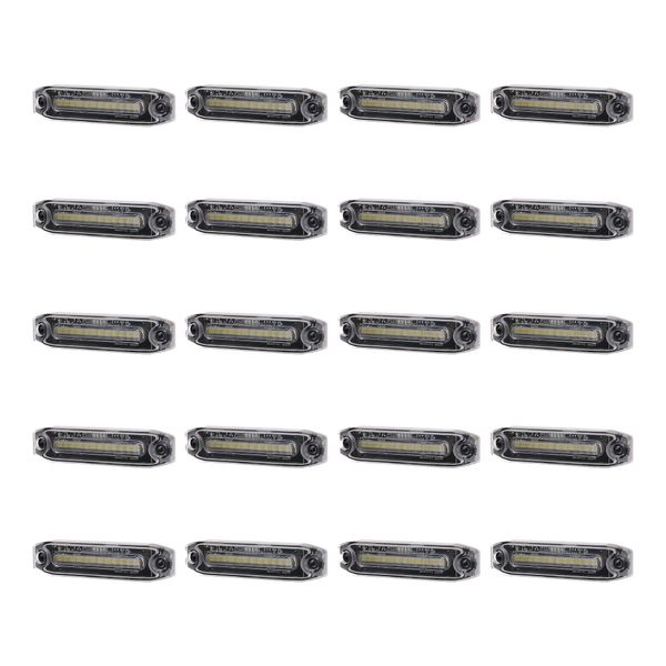 Positionsljus Purelux Spectre 12X - 12/24V / 6W / 102 mm, 20 st
