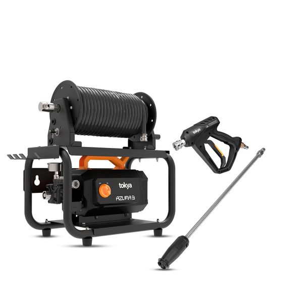 Painepesuri TOKYA Azura 3 seinätelineellä, 20 m letkulla