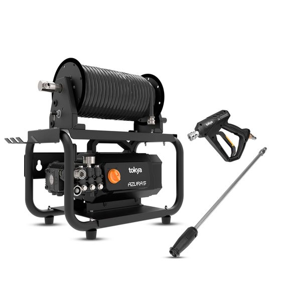 Painepesuri TOKYA Azura 5 seinätelineellä, 14 m letkulla