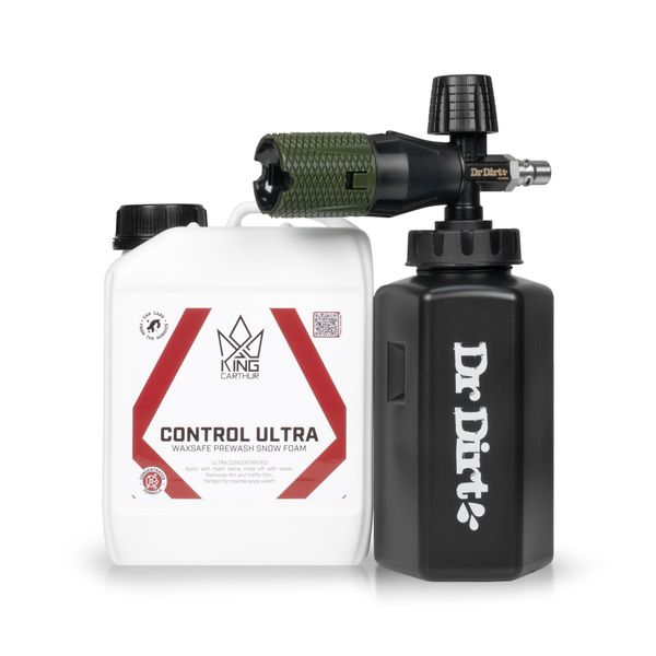 Dr Dirt Vaahdotussetti painepesuriin - PRO, Setti ilman adapteria