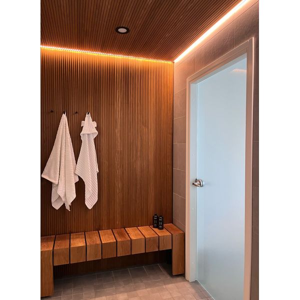 LED-nauhasetti kylpyhuoneeseen AGGE - Täydellinen setti, CCT / 500 cm