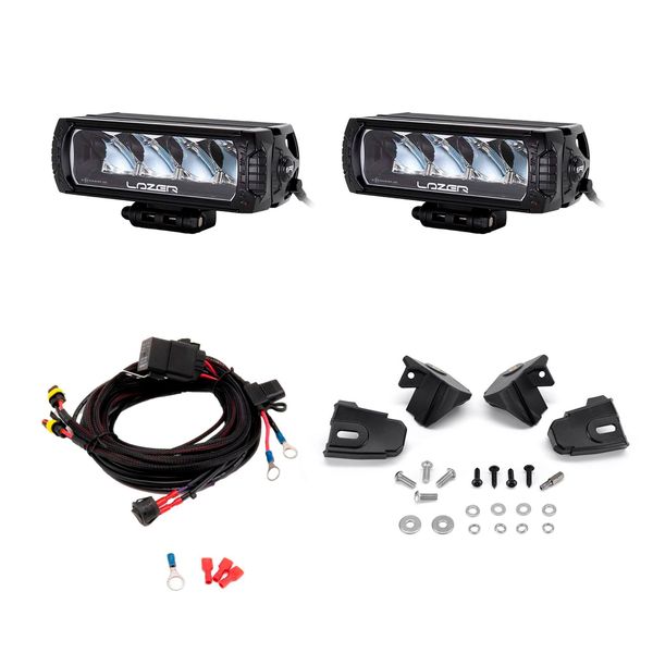 Lisävalosetti Ford Ranger Wildtrak X / Stormtrak PHEV (2023+), 2 x Lazer Triple-R 750 GEN2, Triple-R 750 Wide