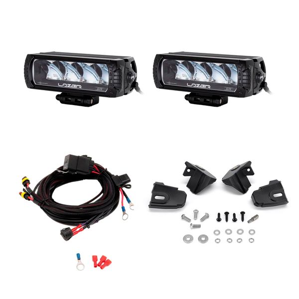 Lisävalosetti Ford Ranger Wildtrak X / Stormtrak PHEV (2023+), 2 x Lazer Triple-R 750 GEN2, Triple-R 750 Elite