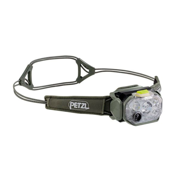 Otsalamppu Petzl Swift RL - 1200 lm / Ladattava, Vihreä