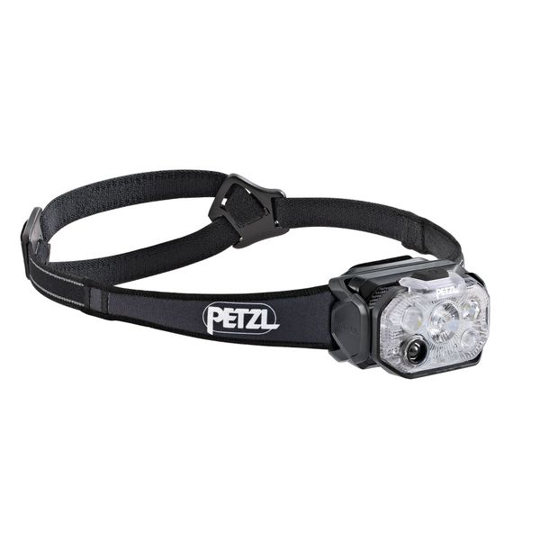 Hodelykt PETZL Swift RL - 1200 lm / Oppladbar, Svart