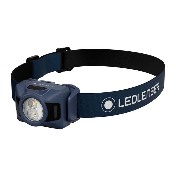 Hodelykt LEDLENSER HF4 - 450 lm / 3 x AAA, Blå