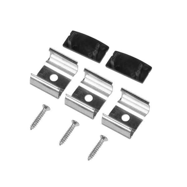 Reservedel til AGGE Aluminiumsprofil, Surface , Svart