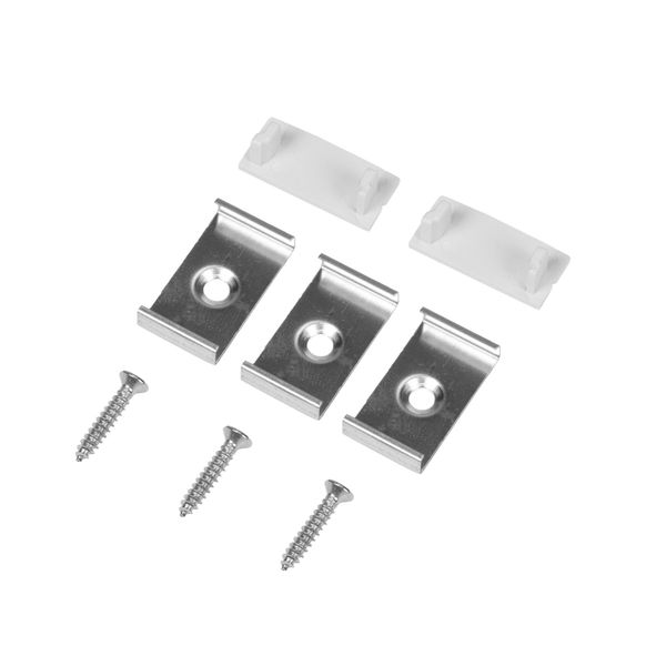 Reservedel til AGGE Aluminiumsprofil, Wide Surface, Hvit