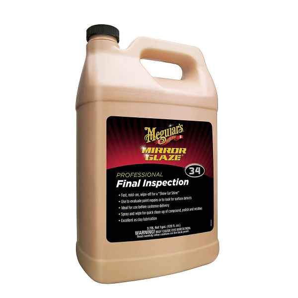 Quick Detailer Meguiars M34 Final Inspection, 3780 ml / Kanisteri