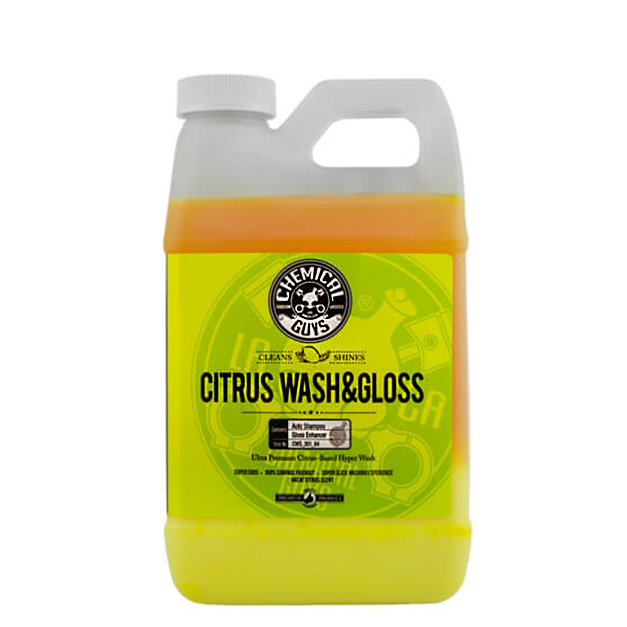 Voksshampo Chemical Guys Citrus Wash & Gloss, 3785 ml