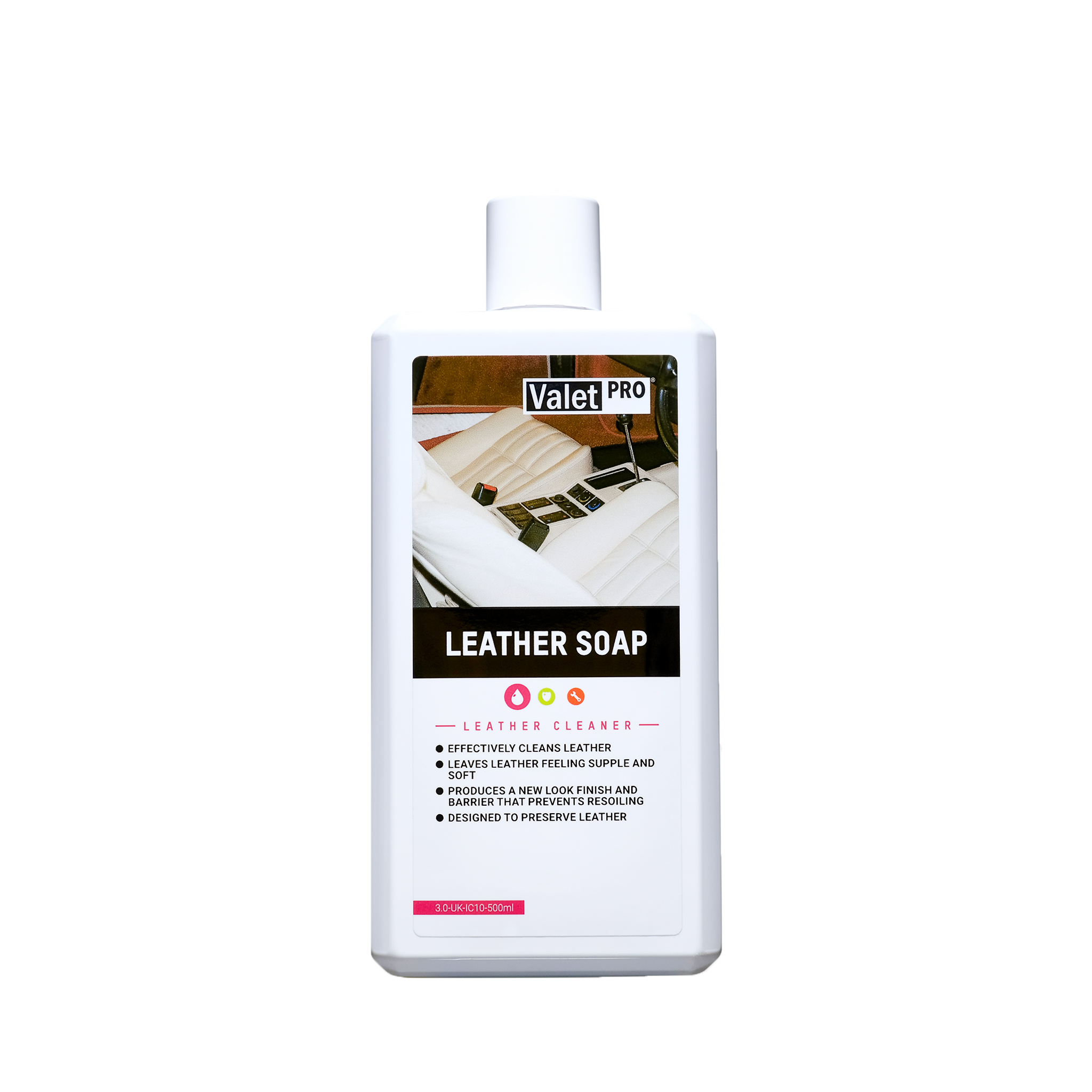 Skinnbehandling ValetPRO Leather Soap, 500 ml
