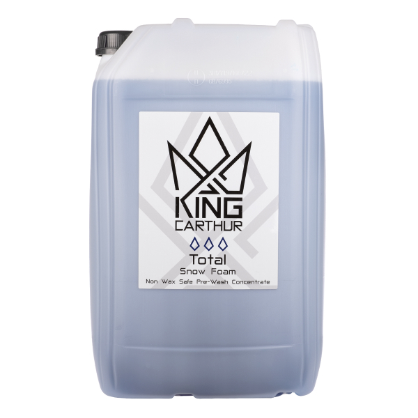 Förtvättsmedel KING CARTHUR Total Snow Foam - Skummande / Vaxlösande, 25000 ml