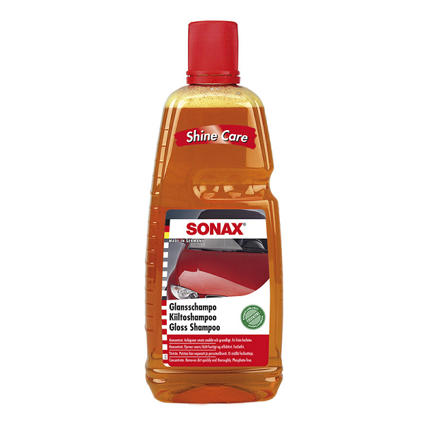 Bilschampo SONAX Glansschampo - Vax, 1000 ml