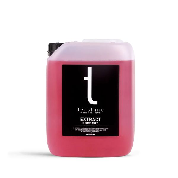 Förtvättsmedel TERSHINE Extract - Skummande / Vaxsäkert, 5000 ml / Dunk