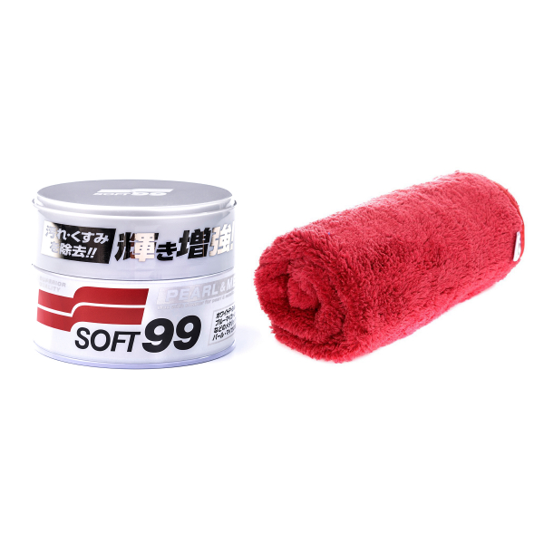 Autovaha Soft99 Pearl&Metallic Soft, 320 g, Vaha + Kiillotusliina