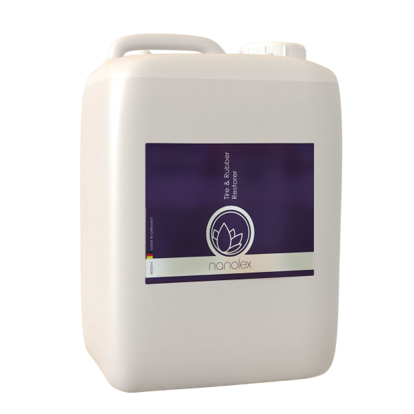 Rengaskiilloke Nanolex Tire&Rubber Restorer, 5000 ml / Kanisteri
