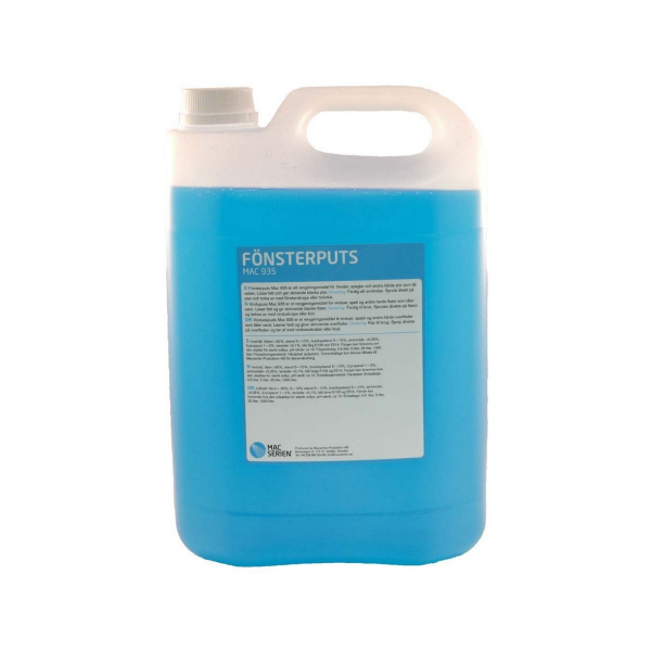 Lasinpuhdistusaine Macserien Mac 935, 5000 ml