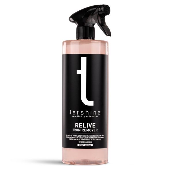 Flygrostlösare tershine Relive, Endast flaska, 1000 ml