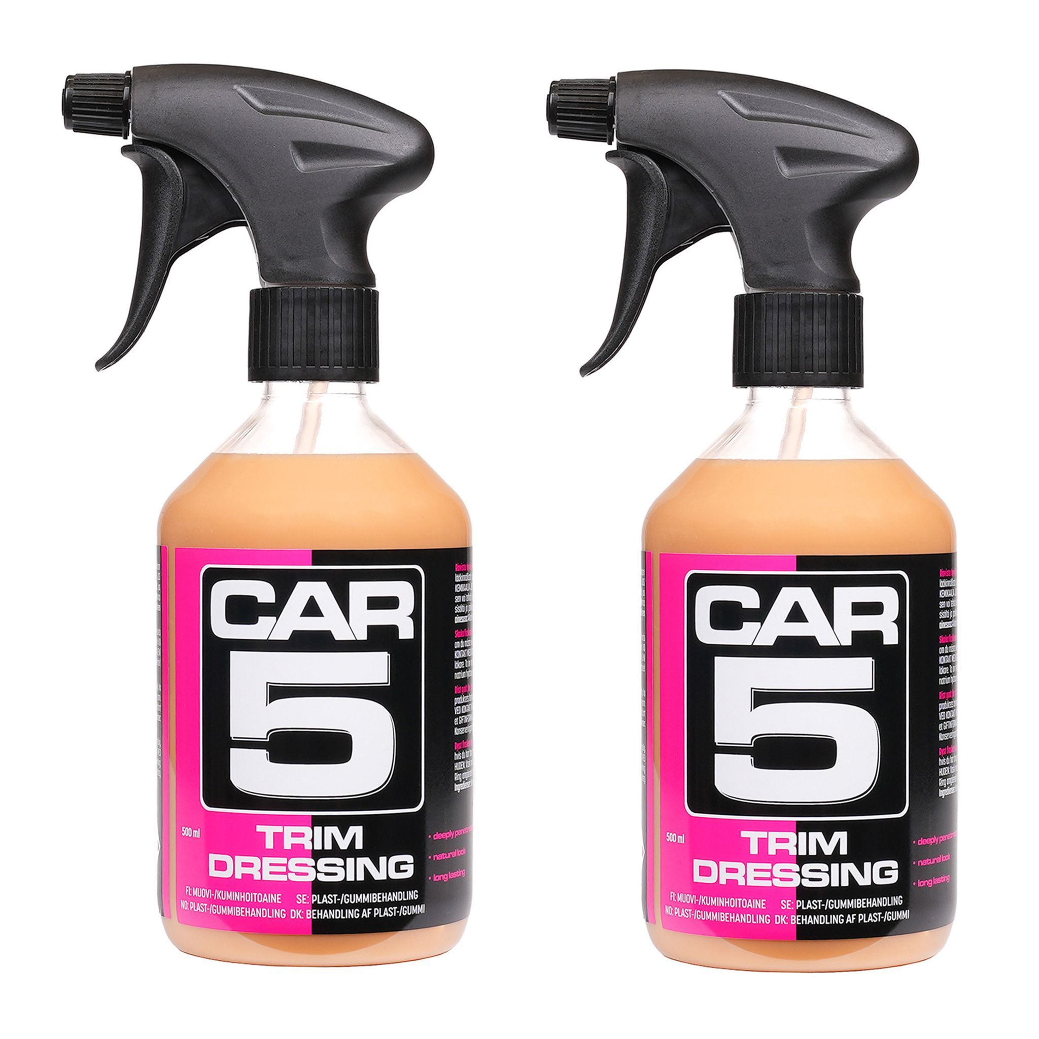 Muovinhoitoaine Car5 Trim Dressing, X Ml