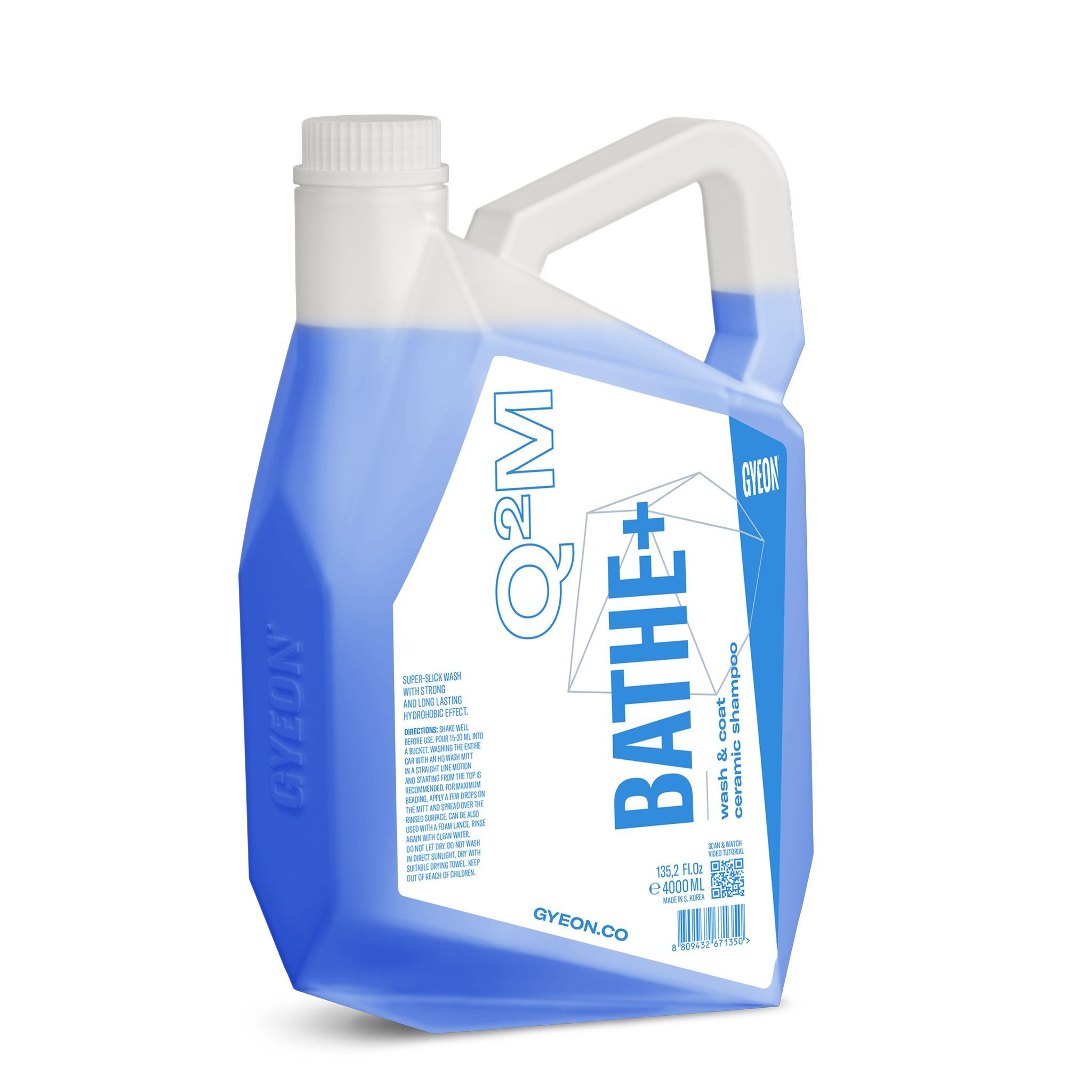 Bilschampo Gyeon Q²M Bathe+, 4000 ml
