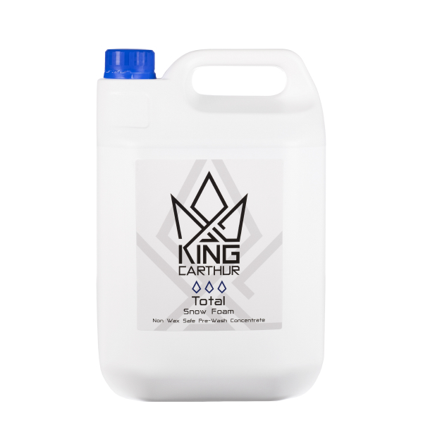Förtvättsmedel KING CARTHUR Total Snow Foam - Skummande / Vaxlösande, 5000 ml