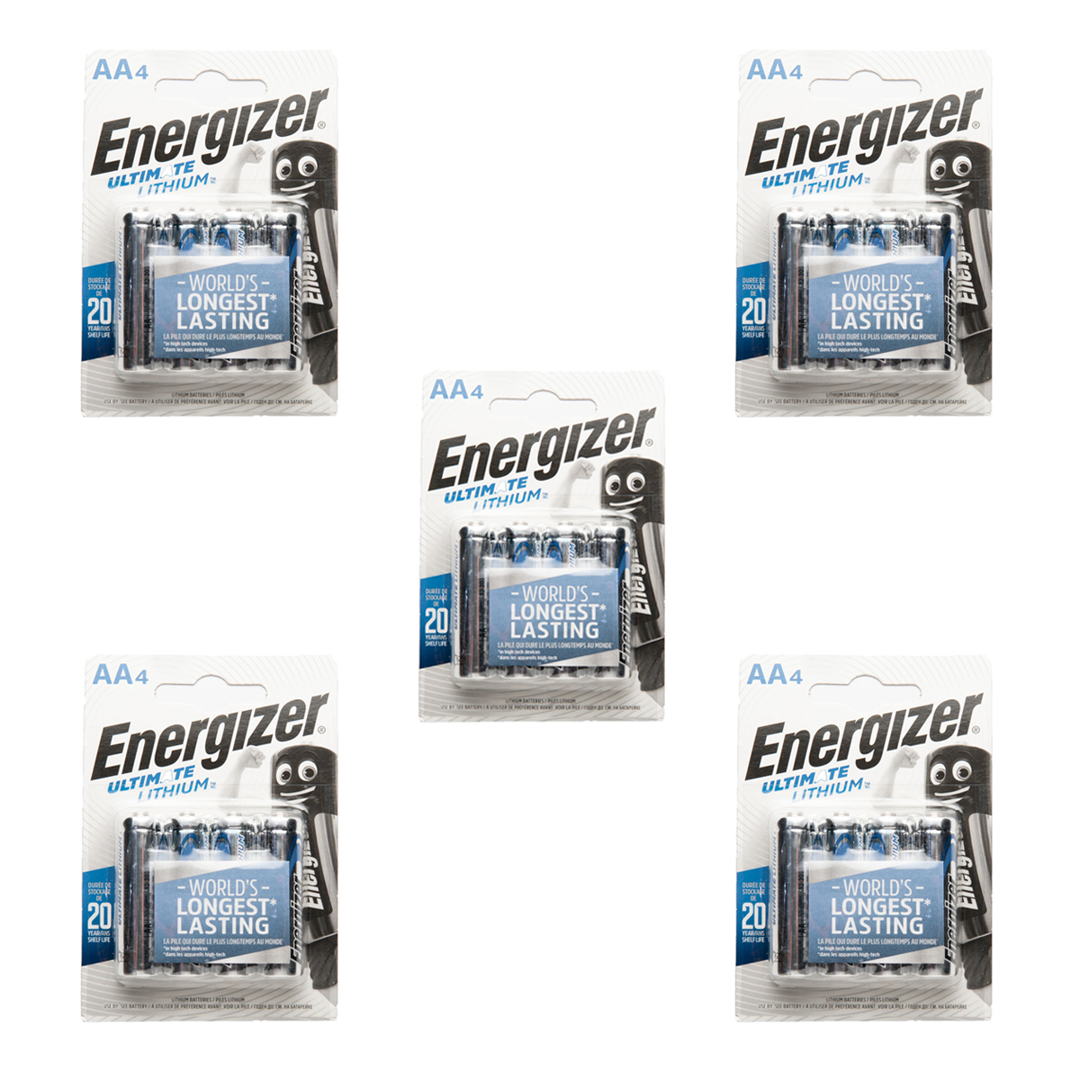 Energizer Ultimate Lithium AA, 5 paket
