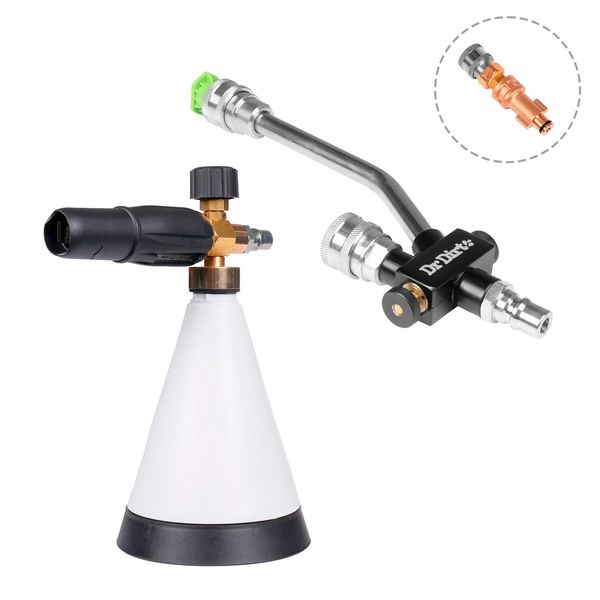 Vaahdotinsetti Dr Dirt Dual Valve G3, SnapLock, Bosch